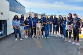Το ΕΑΚΗ καλωσορίζει στο Ηράκλειο την Εθνική Ομάδα Βόλεϊ Γυναικών (φωτογραφίες)