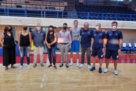 Η διοίκηση του ΕΑΚΗ καλωσόρισε στο Λίντο την Εθνική ομάδα μπάσκετ Νέων Ανδρών (U-20)